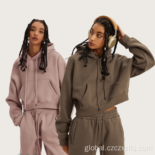 Sexy Dress For Women Autumn Thick Spice Girls Cropped Navel Hoodie Manufactory